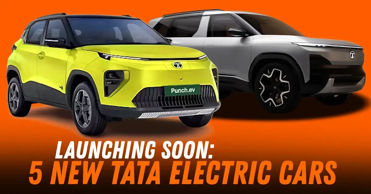 Tata Motors to Launch 5 New Electric Vehicles in 2026, Including Sierra EV and Safari EV