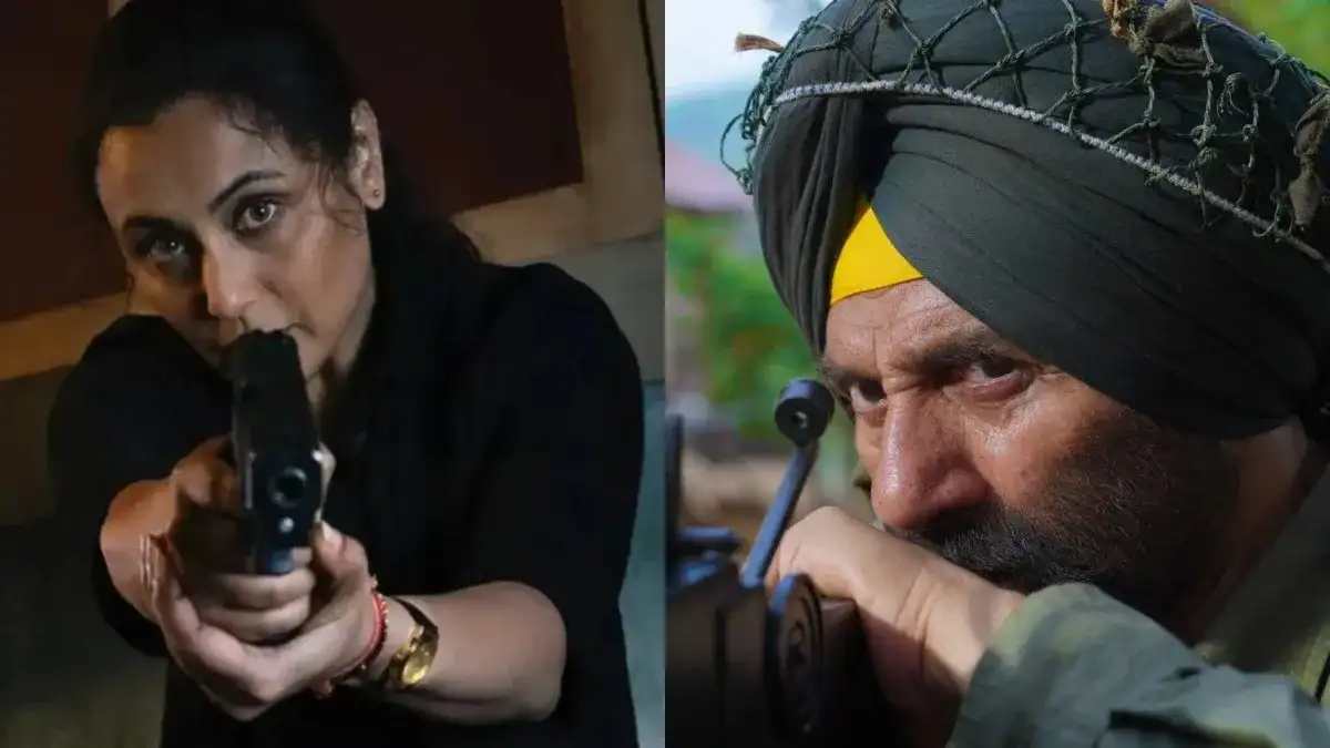 Rani Mukerji and Sunny Deol