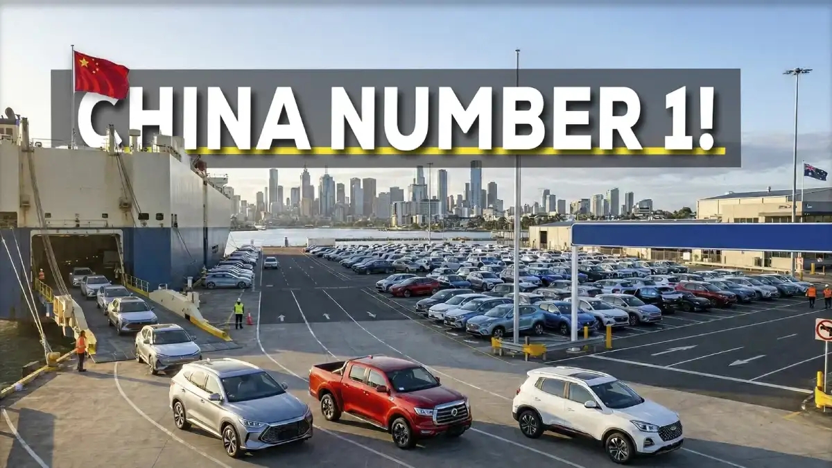 China Surpasses Japan as Australia’s Top Vehicle Importer for the First Time Since 1998