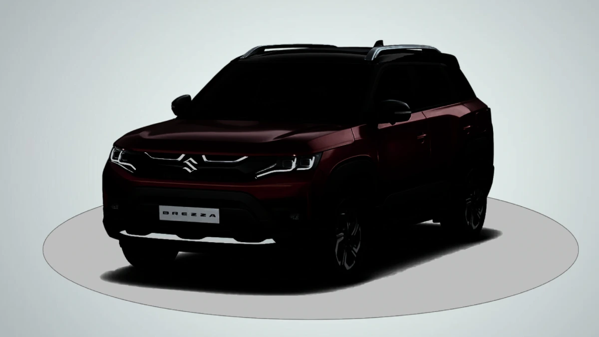 Maruti Suzuki Brezza Facelift Spied Testing Ahead Of Launch – Bigger Screen, Subtle Design Tweaks
