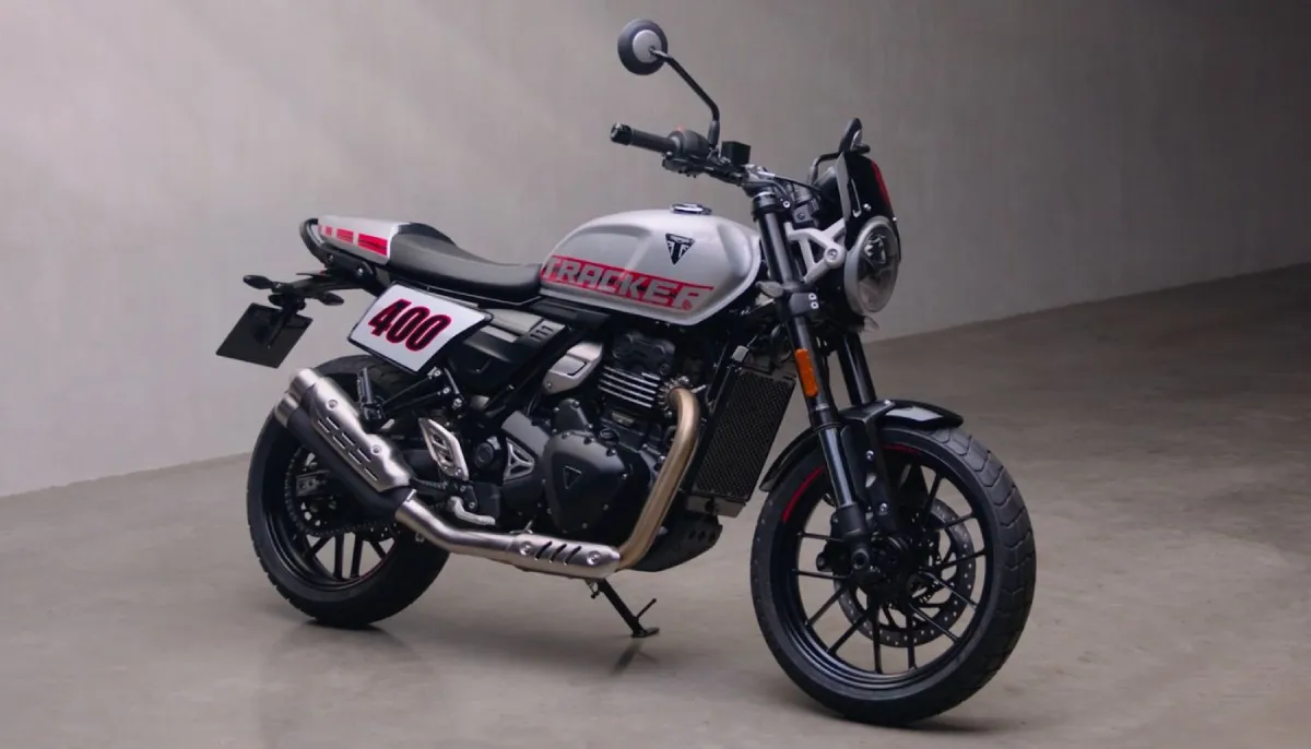 Triumph Tracker 400 Launched in India: New Flat-Track Style Icon Priced at Rs. 2.46 Lakh